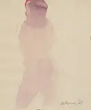 Nathan Oliveira, Untitled (Nude)