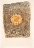 Mark Tobey, Louvre, 1961, Color lithograph on Arches
