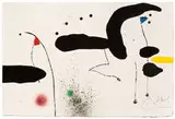 Joan Miró, Untitled (Le marteau sans maitre), 1976, Engraving, etching, and aquatint on Rives