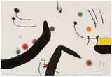 Joan Miró, Untitled (Le marteau sans maitre), 1976, Engraving, etching, and aquatint on Rives