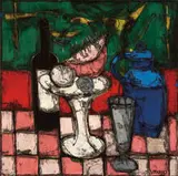 Claude Venard, Still Life in Black and Blue