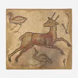 Roman, Mosaic section, stone, cement