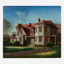 Harry Devlin, Untitled, 1982, oil on canvas