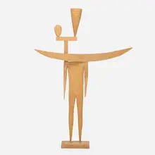 John E. Buck, Untitled, carved wood