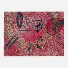 Keith Anthony Morrison, Dance in America: Mardi Gras, 1985, lithograph in colors