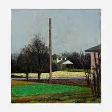 John Evans, Untitled, oil on canvas