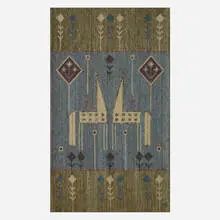 Éva Németh, Wall hanging, c. 1965, hand-woven wool