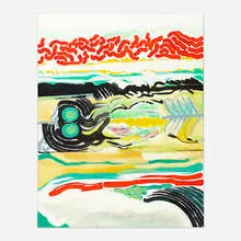 Ching-Jang Yao, First Nature, 1988, oil on canvas