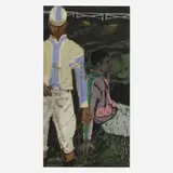 Avel de Knight, Untitled, gouache on paper
