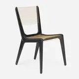 Jacques Guillon, Cord chair, c. 1953, lacquered wood, nylon cord