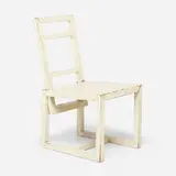 attribution Erich Dieckmann, Chair, c. 1930, lacquered wood
