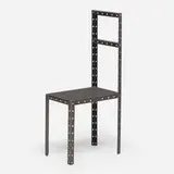 Robert Wilson, Hamletmachine Chair, 1986, lacquered sheet metal