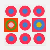 Peter Gee, Untitled, c. 1967, screenprint in colors