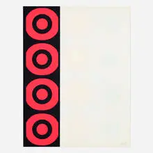 Peter Gee, Untitled, c. 1960, screenprint in colors