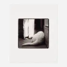 Keith Carter, Pajama Bottoms, 1995, toned silver print