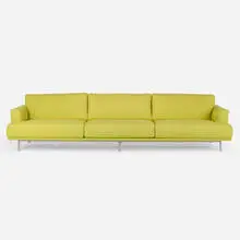Piero Lissoni, Nest sofa, c. 1995, lacquered steel, upholstery