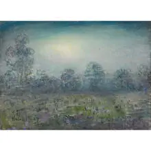 Moon Rising, 1927 by Arthur Harlow, sold Apr 2022