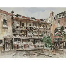 Guy de Neyrac, The George Inn (Southwark) London, France