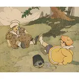 Mary Louise Spoor, Nursery Rhyme: Jack and Jill, 1917