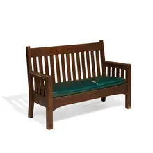 attribution Harden, drop-arm settee