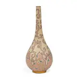 earthenware Dull Finish glaze vase, shape number 126B by Rookwood Pottery, sold Apr 2022