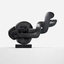 Sorel Etrog, King and Queen, c. 1965, bronze