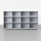 Maarten van Severen, KL95 bookcase, 1995, polished and waxed extruded aluminum