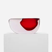Momento vase by Antonio da Ros, 1959, sommerso glass, sold Sep 2013