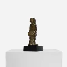 untitled by Masayuki Nagare, c. 1960, bronze, marble, sold Sep 2013