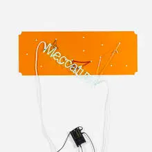 Jason Rhoades, Meccatuna, 2005, neon, acrylic, electronics, rubber, lace, leather