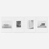Yannis Kounellis, Jules Verne, Un Capitano di Quindici Anni: I Viaggi Straordinari, Napls, Lucio Amelio (portfolio of fifteen works - four shown)