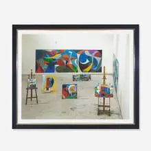 David Hockney, The Studio, 1995, digital inkjet print