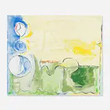 Flotilla by Helen Frankenthaler, 2006, screenprint on paper, sold Sep 2013