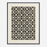 Raoul Dufy, Rosaces Noires, Fond Blanc