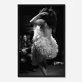 Nan Goldin, Colette naked with a white boa, The Other Side, Boston