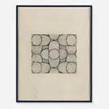 Raoul Dufy, untitled (design of stylised flowerheads)