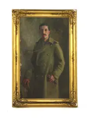 Gerald Goddard Jackson, Untitled, 1916' and inscribed `The Hague' oil on canvas 68 cm x 42 cm