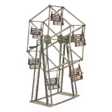 Metal Ferris Wheel Model, 20th century, unmarked, ht. 36, wd, 23, dp. 18 1/4 in.