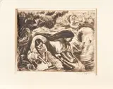 Irwin D. Hoffman, Four Etchings of Mexican Subjects,