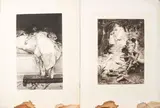 Various Artists, Three etchings from the World's Columbian Exposition, Chicago, 1893, Three etchings on paper after paintings by Henrique Bernardelli, Oscar Bjorck, and Louis Pirou; unsigned; unframed
