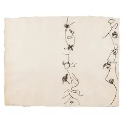 Claire Falkenstein, "Composition", 1955, lithograph on paper
