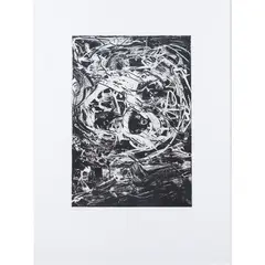 Emilio Vedova, "Untitled", 1986, etching and aquatint
