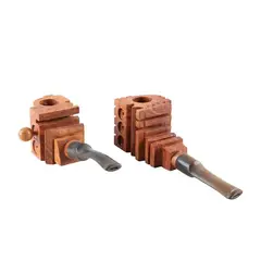 "Pipe" by Ferdinando Codognotto, 2007, Two wood sculptures, offered Sep 2026