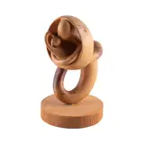 Ferdinando Codognotto, "Maternity", 2007, wood sculpture