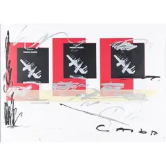 "Musica Madre" by Giuseppe Chiari, 2000, mixed media and collage on paper, offered Sep 2026