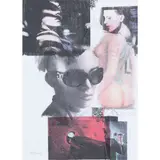 Roberto Malquori, "Global justice now", 2007, Collage on paper