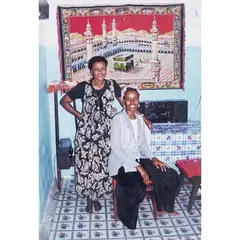 "Two sisters in Mambrui (Kenya)" by Sarenco, 1999, color photography, offered Sep 2026