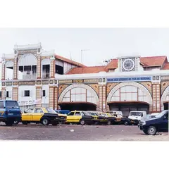 "Regie des chermins de fer du Senegal" by Sarenco, 1999, color photograph, offered Sep 2026
