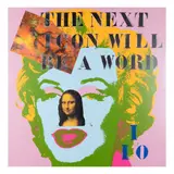 Julien Blaine, "The next icon will be a word", 1997, collage and mixed media on paper