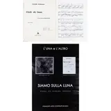 Joseph Beuys, "Clair de Lune - Claude Debussy", ink on score